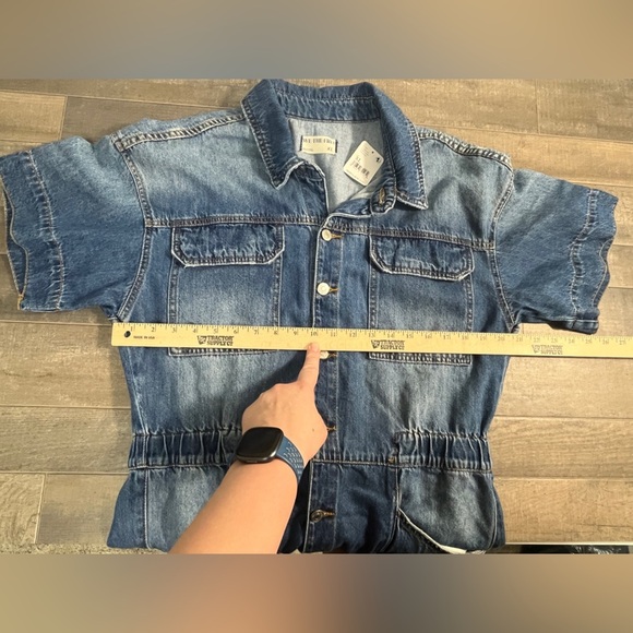 We The Free “High Moon” Denim Utility Jumpsuit - Picture 5 of 11